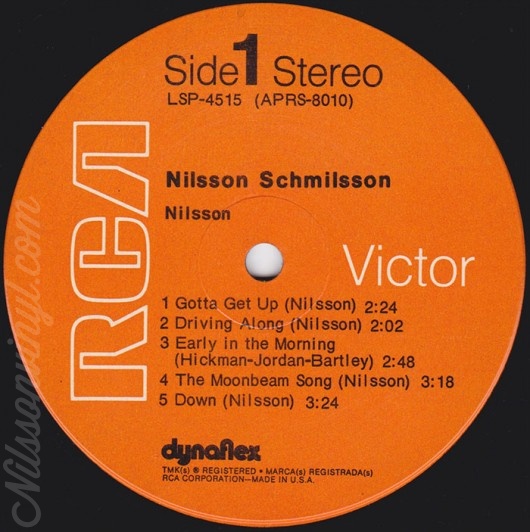 nilsson-schmilsson-sideA