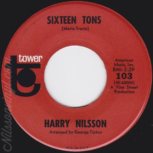 nilsson-sixteen-tons-im-gonna-lose-my-mind-sideA