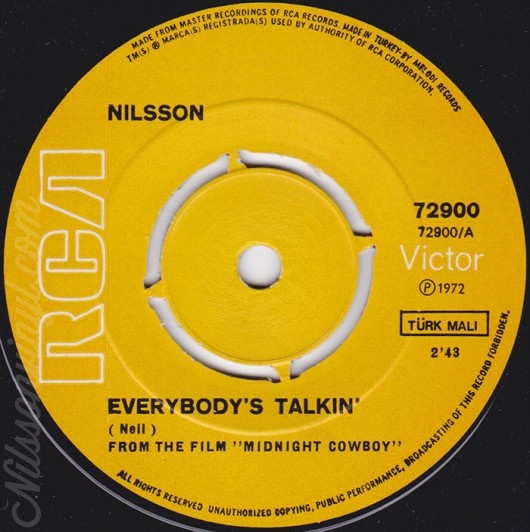 nilsson-everybodys-talkin-one-turkey-sideA