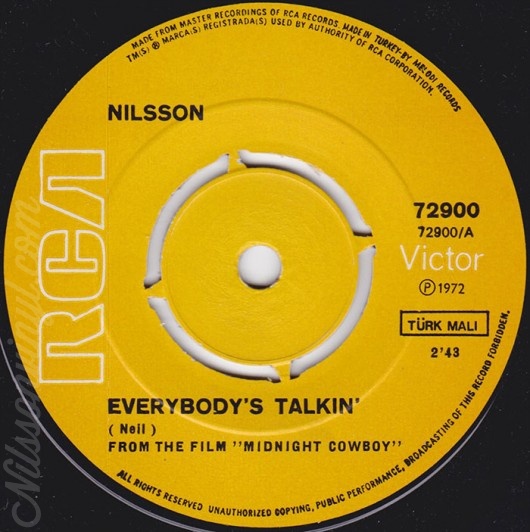 nilsson-everybodys-talkin-one-turkey-sideA