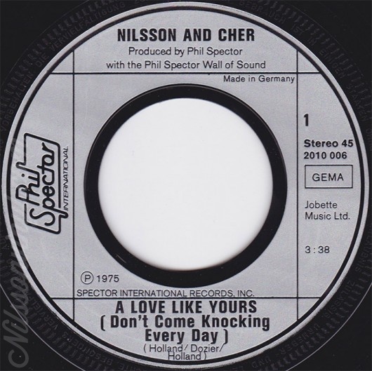 nilsson-cher-a-love-like-yours-germany