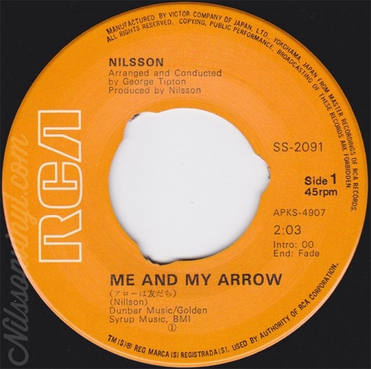 nilsson-me-and-my-arrow-japan