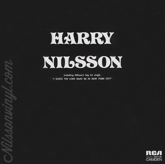 harry-nilsson-harry-nilsson-australia-front-cover
